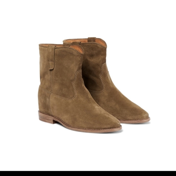 Isabel Marant Tan Ankle Boots - Picture 5 of 14